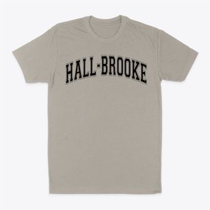 Hall-brooke School Varsity Arch Classic Dad T-Shirt