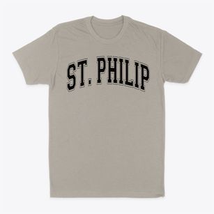 St. Philip Benizi Catholic Church Varsity Arch Classic Dad T-Shirt