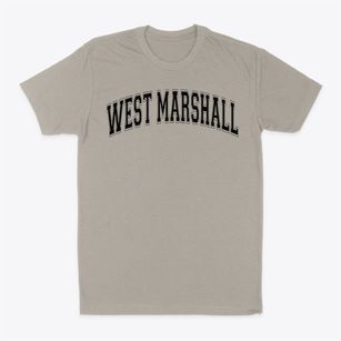 West Marshall High School Varsity Arch Classic Dad T-Shirt