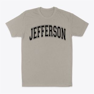 Jefferson Elementary School Varsity Arch Classic Dad T-Shirt