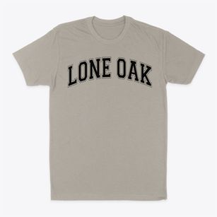 Lone Oak Elementary School Varsity Arch Classic Dad T-Shirt