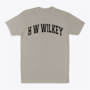 H W Wilkey Elementary School Varsity Arch Classic Dad T-Shirt
