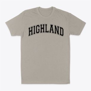 Highland Elementary School Varsity Arch Classic Dad T-Shirt