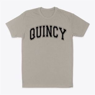 Quincy High School Varsity Arch Classic Dad T-Shirt