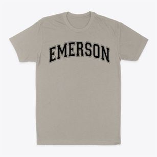Emerson School Varsity Arch Classic Dad T-Shirt