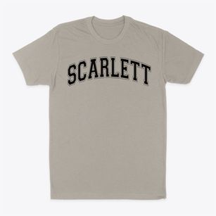 Scarlett Middle School Varsity Arch Classic Dad T-Shirt