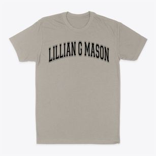 Lillian G Mason Elementary School Varsity Arch Classic Dad T-Shirt