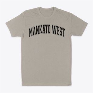 Mankato West High School Varsity Arch Classic Dad T-Shirt