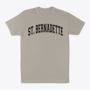 St Bernadette Parish Varsity Arch Classic Dad T-Shirt