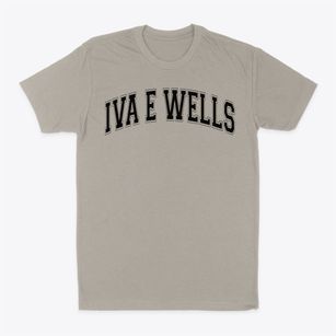 Iva E Wells Middle School Varsity Arch Classic Dad T-Shirt