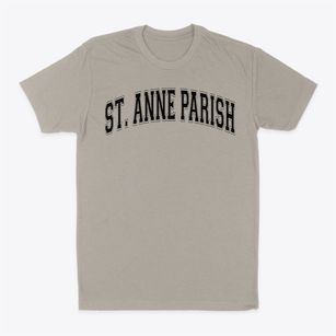 St Anne Parish Varsity Arch Classic Dad T-Shirt