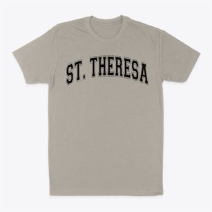 Saint Theresa School Varsity Arch Classic Dad T-Shirt