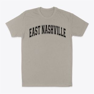 East Nashville High School Varsity Arch Classic Dad T-Shirt
