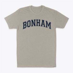 Bonham Elementary School Varsity Arch Classic Dad T-Shirt
