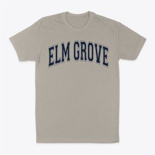 Elm Grove Elementary School Varsity Arch Classic Dad T-Shirt