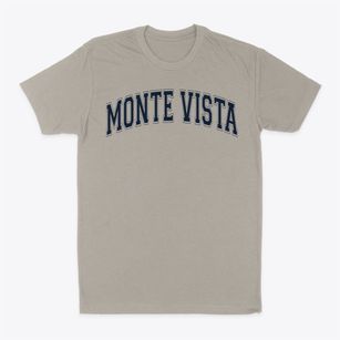 Monte Vista Elementary School Varsity Arch Classic Dad T-Shirt