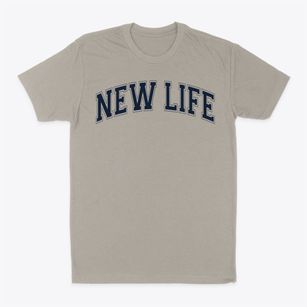New Life Academy Varsity Arch Classic Dad T-Shirt