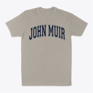 John Muir Elementary School Varsity Arch Classic Dad T-Shirt