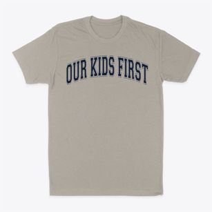 Our Kids First Varsity Arch Classic Dad T-Shirt