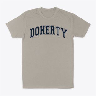 Doherty High School Varsity Arch Classic Dad T-Shirt