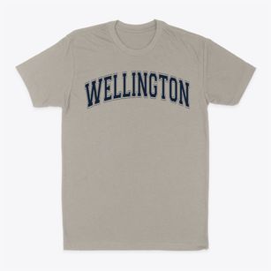 Wellington Elementary School Varsity Arch Classic Dad T-Shirt