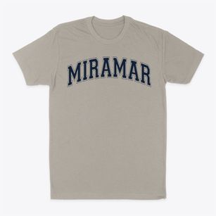 Miramar Elementary School Varsity Arch Classic Dad T-Shirt