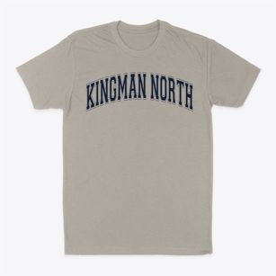 Kingman High School North Varsity Arch Classic Dad T-Shirt