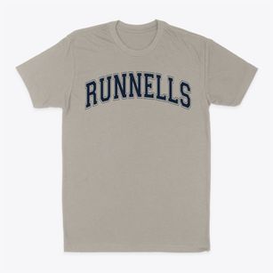 Runnells Elementary School Varsity Arch Classic Dad T-Shirt