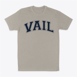 Vail Academy & High School Varsity Arch Classic Dad T-Shirt