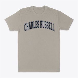 Charles Russell Elementary School Varsity Arch Classic Dad T-Shirt