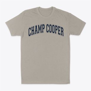 Champ Cooper Elementary School Varsity Arch Classic Dad T-Shirt