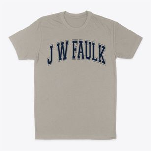 J W Faulk Elementary School Varsity Arch Classic Dad T-Shirt