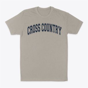 Cross Country Elementary School Varsity Arch Classic Dad T-Shirt