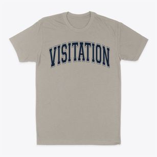 Visitation Elementary School Varsity Arch Classic Dad T-Shirt
