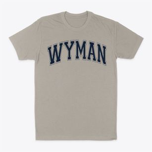 Wyman Elementary School Varsity Arch Classic Dad T-Shirt