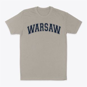 Warsaw Elementary School Varsity Arch Classic Dad T-Shirt