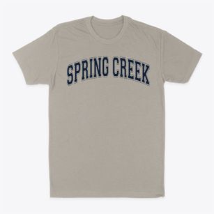 Spring Creek Elementary School Varsity Arch Classic Dad T-Shirt