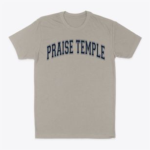 Praise Temple Academy Varsity Arch Classic Dad T-Shirt