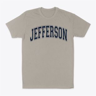 Jefferson Elementary School Varsity Arch Classic Dad T-Shirt
