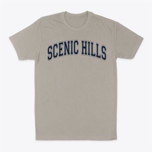 Scenic Hills Elementary School Varsity Arch Classic Dad T-Shirt
