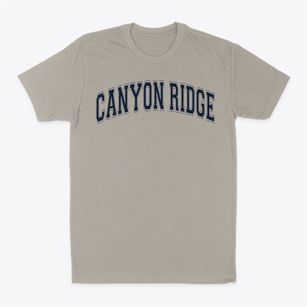 Canyon Ridge Varsity Arch Classic Dad T-Shirt