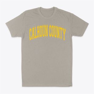 Calhoun County Vocational School Varsity Arch Classic Dad T-Shirt