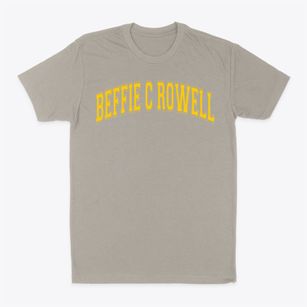 Beffie C Rowell Elementary School Varsity Arch Classic Dad T-Shirt