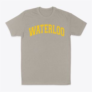 Waterloo High School Varsity Arch Classic Dad T-Shirt