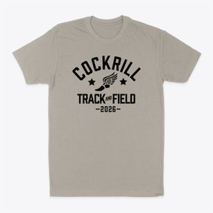 Cockrill Middle School Track and Field Classic Dad T-Shirt