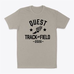 Quest Middle School Track and Field Classic Dad T-Shirt