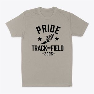 Pride Homeschool Track and Field Classic Dad T-Shirt