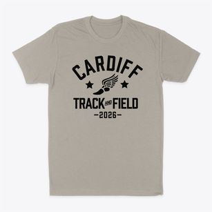 Cardiff Junior High School Track and Field Classic Dad T-Shirt