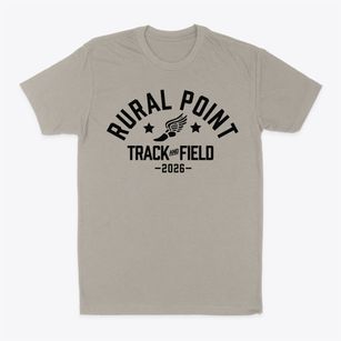 Rural Point Elementary School Track and Field Classic Dad T-Shirt