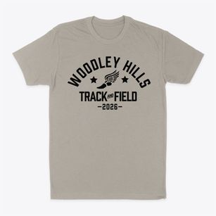 Woodley Hills Elementary School Track and Field Classic Dad T-Shirt